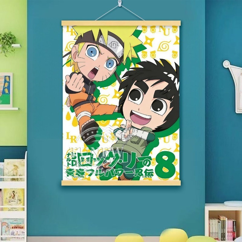 Home Decor Ai Free - Q Version Naruto Rock Lee Scroll