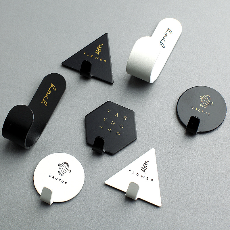 Home Decor Ikea - 4pcs/set Geometric Wall Hook Nordic Key