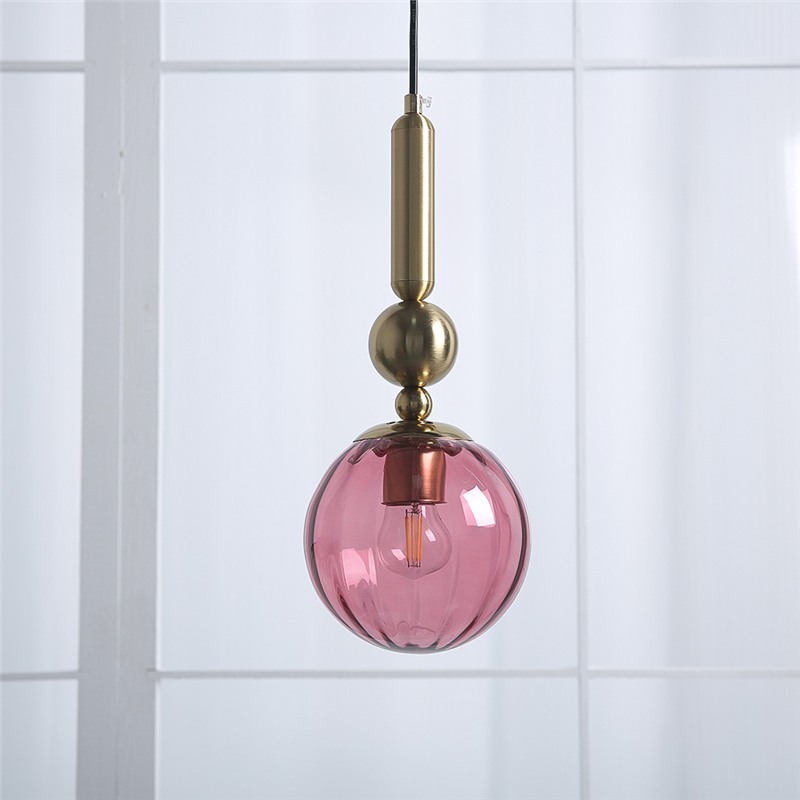 Hanging Moon Lamp - Modern Glass Pendant Lights Led Hanging