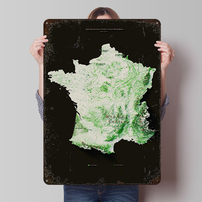 Home Decor Ai Free - Massifs Forestiers Fran??ais Poster Customized Wall