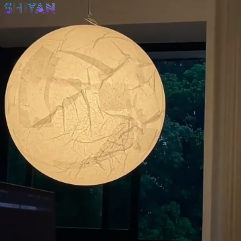 Hanging Moon Lamp - SHIYAN Moon Chandelier Nordic Minimalist Design