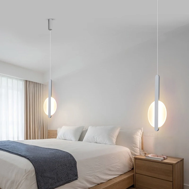 LED Pendant Lights Modern Hang - Hanging Moon Lamp recension och pris