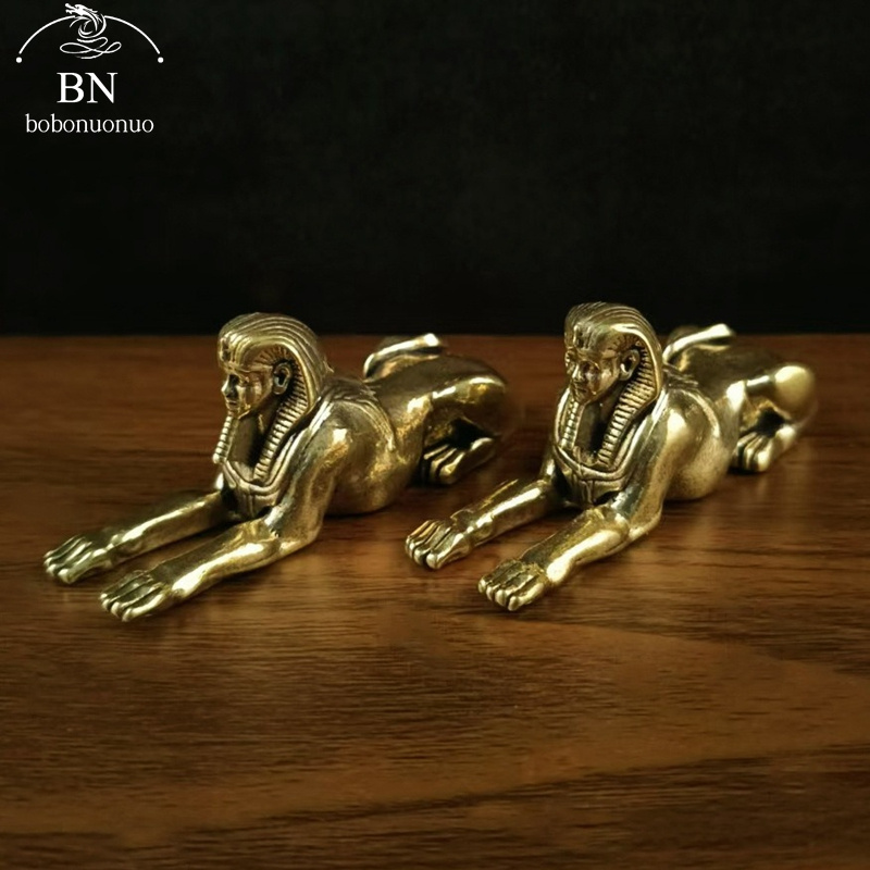 Retro Copper Egypt Sphinx Stat - Home Decor Egypt recension och pris