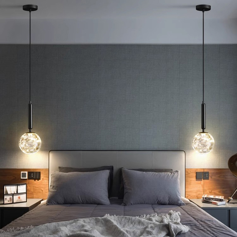 1 PC Modern Home Decor LED Lig - Hanging Moon Lamp recension och pris