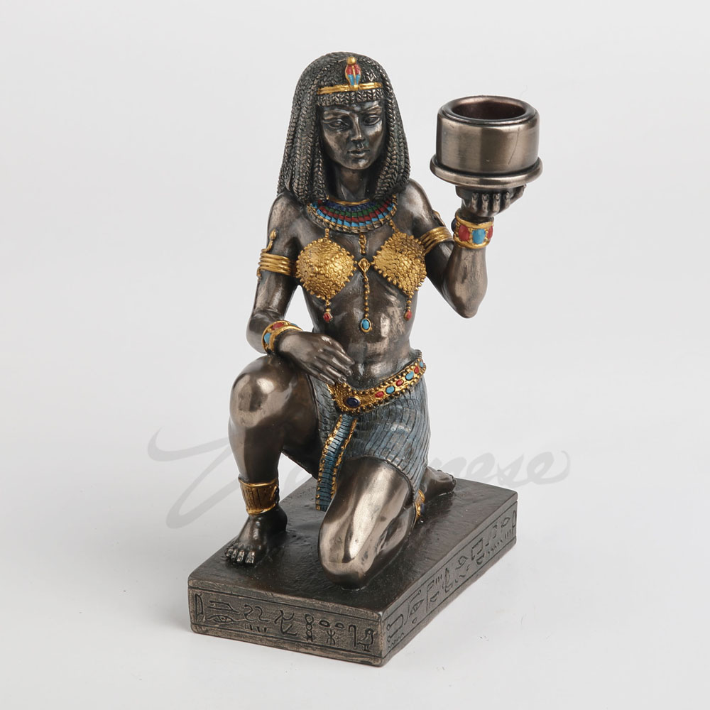 Ancient Egyptian Kneeling Godd - Home Decor Egypt recension och pris
