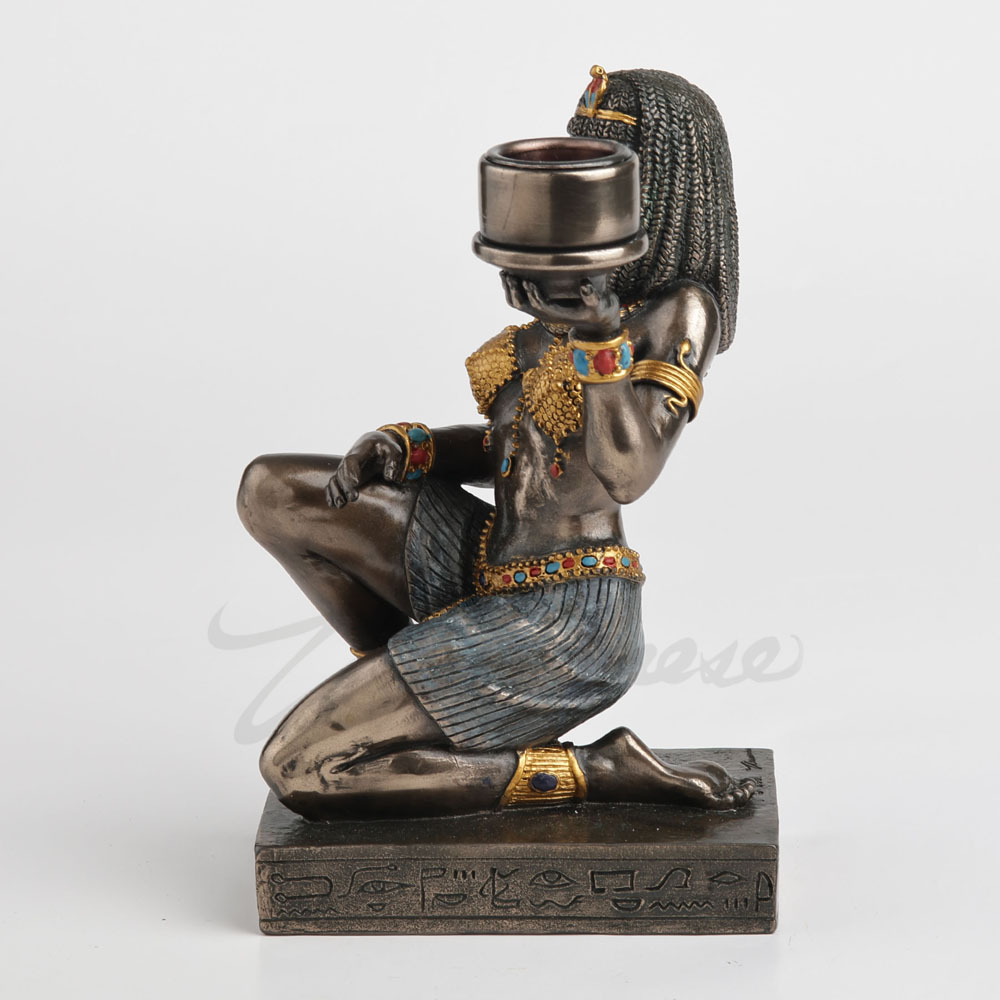 Ancient Egyptian Kneeling Godd - Home Decor Egypt recension och pris