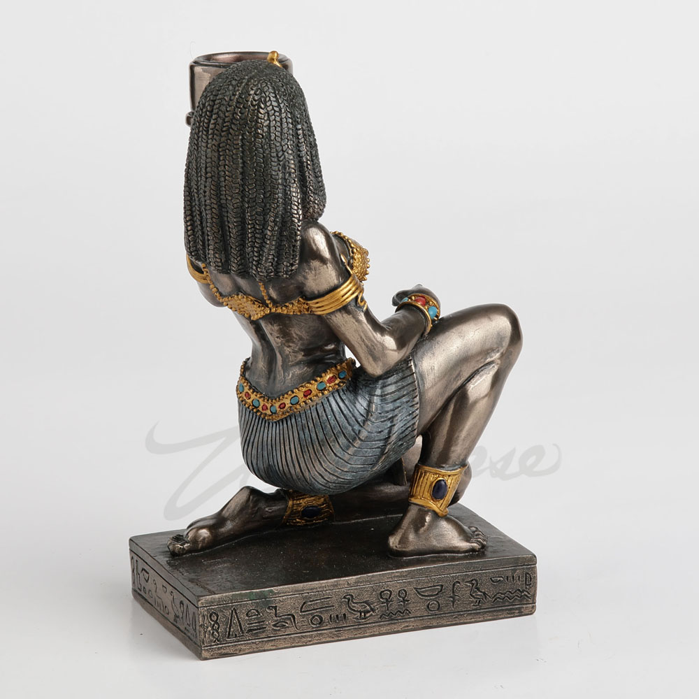 Ancient Egyptian Kneeling Godd - Home Decor Egypt recension och pris