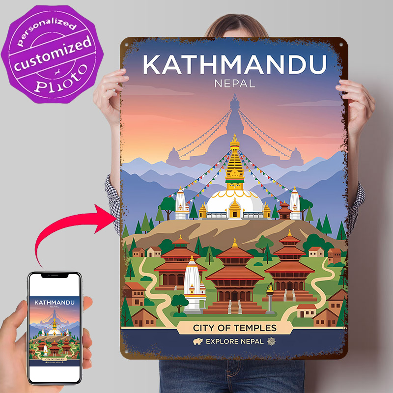 Kathmandu City of Temples Pers - Home Decor Kathmandu recension och pris