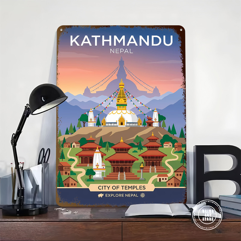 Kathmandu City of Temples Pers - Home Decor Kathmandu recension och pris