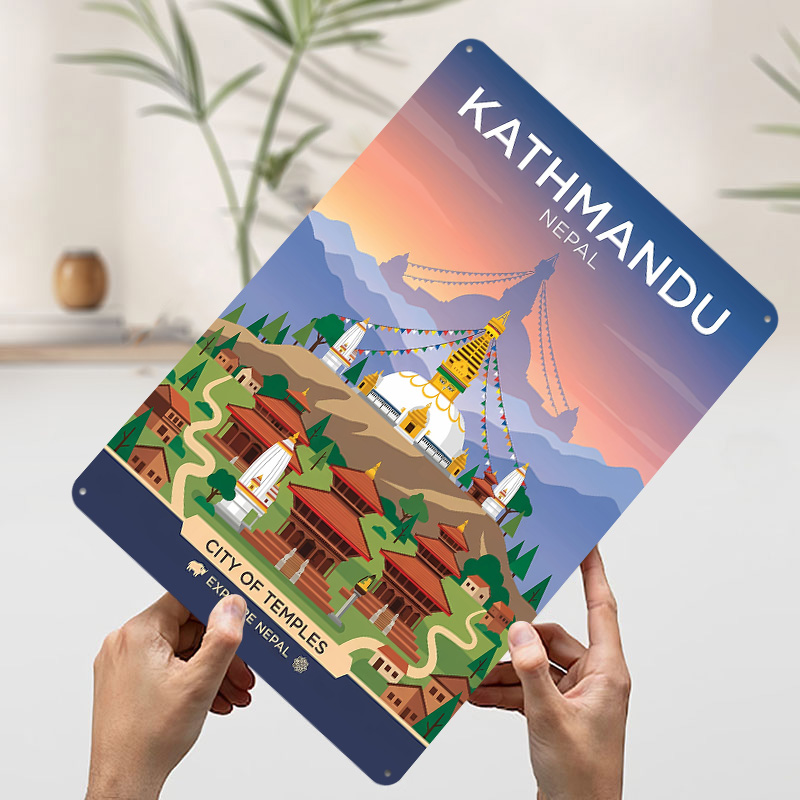 Kathmandu City of Temples Pers - Home Decor Kathmandu recension och pris