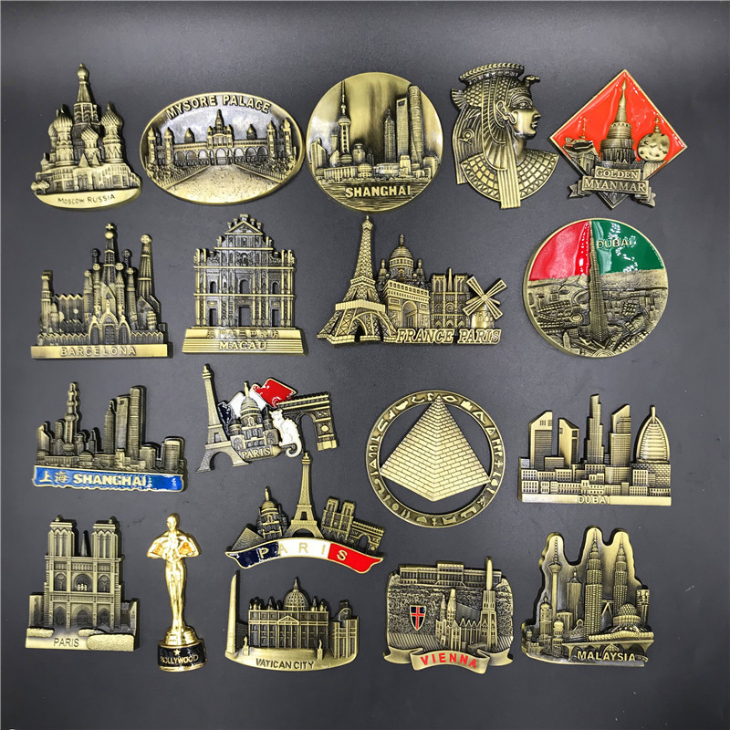 France Paris Metal 3D Cute Mag - Home Decor Egypt recension och pris