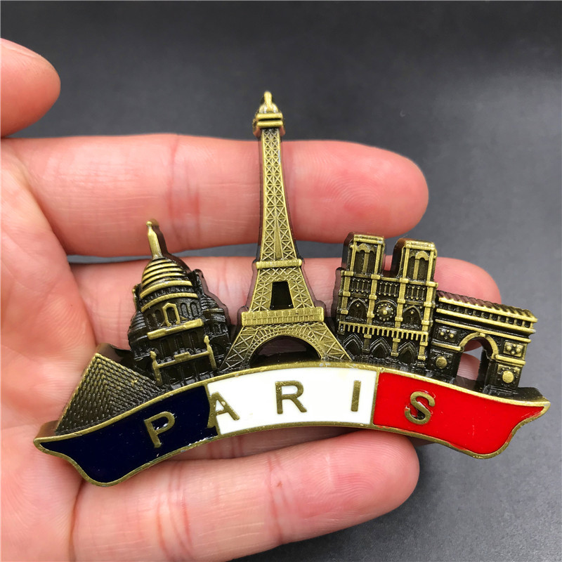France Paris Metal 3D Cute Mag - Home Decor Egypt recension och pris