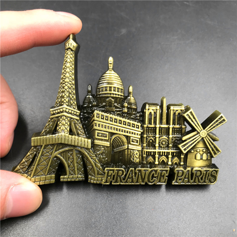 France Paris Metal 3D Cute Mag - Home Decor Egypt recension och pris