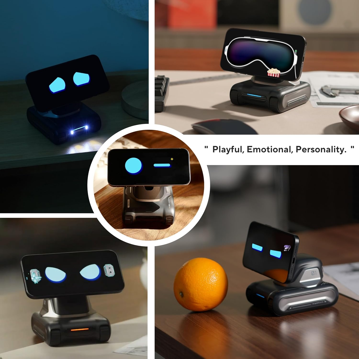 LOOI Smart Desktop Robot | AI  - Home Decor Ai Free recension och pris