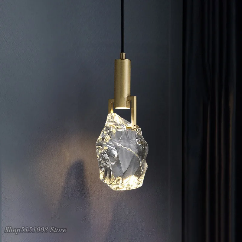 New Crystal Led Pendant lights - Hanging Moon Lamp recension och pris