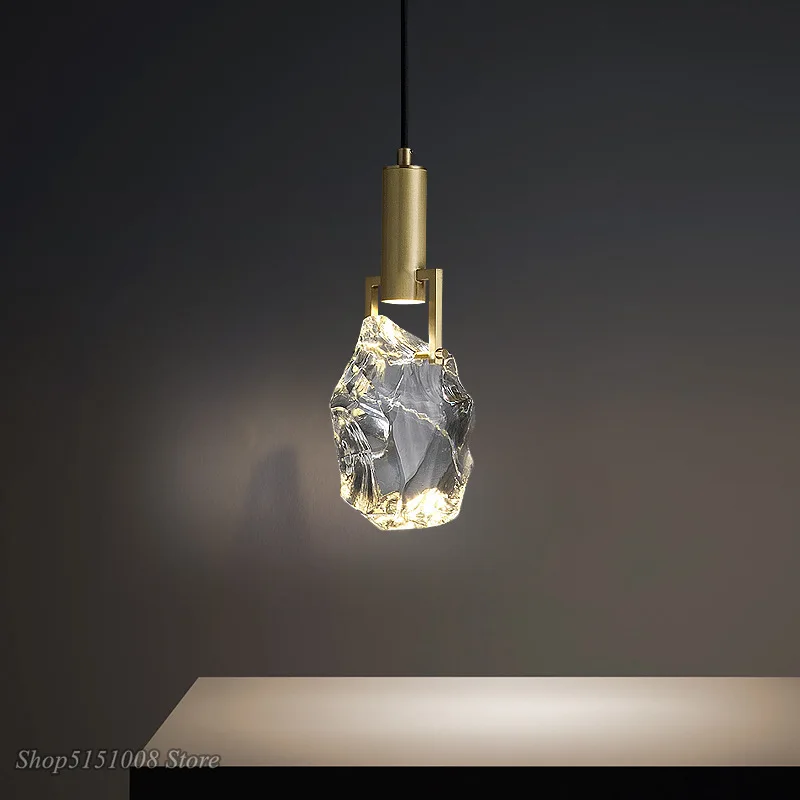 New Crystal Led Pendant lights - Hanging Moon Lamp recension och pris