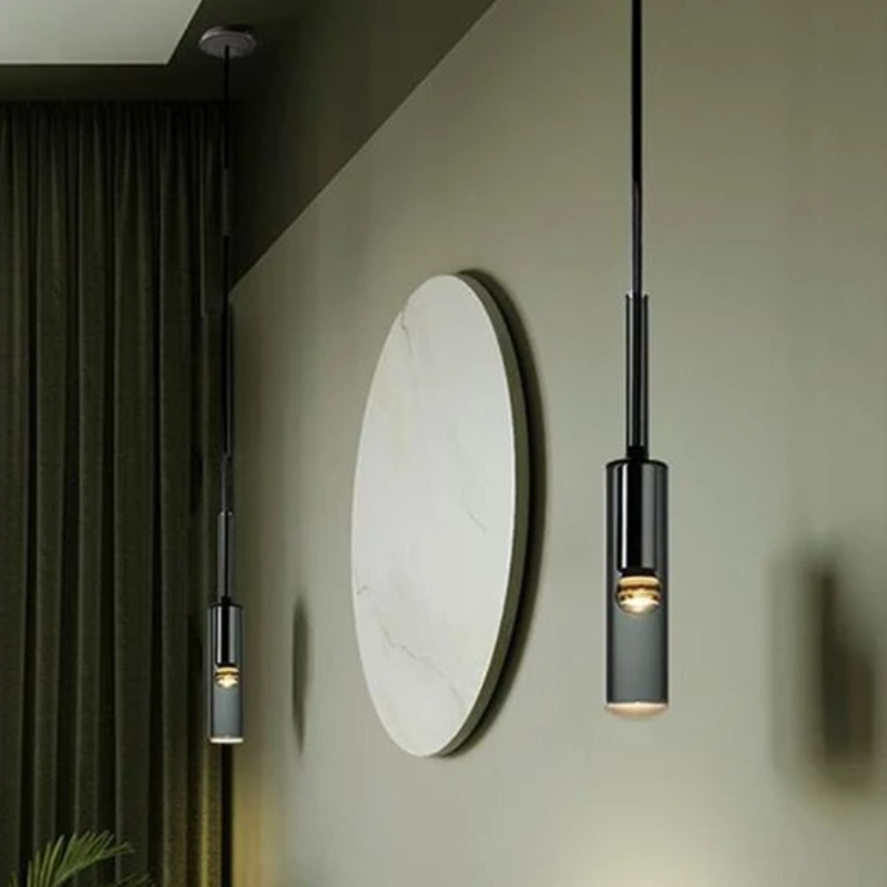 Nordic LED Lustre Pendant Ligh - Hanging Moon Lamp recension och pris