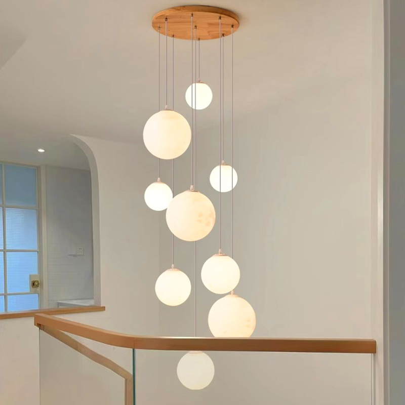 Modern Home Decor LED Lights P - Hanging Moon Lamp recension och pris