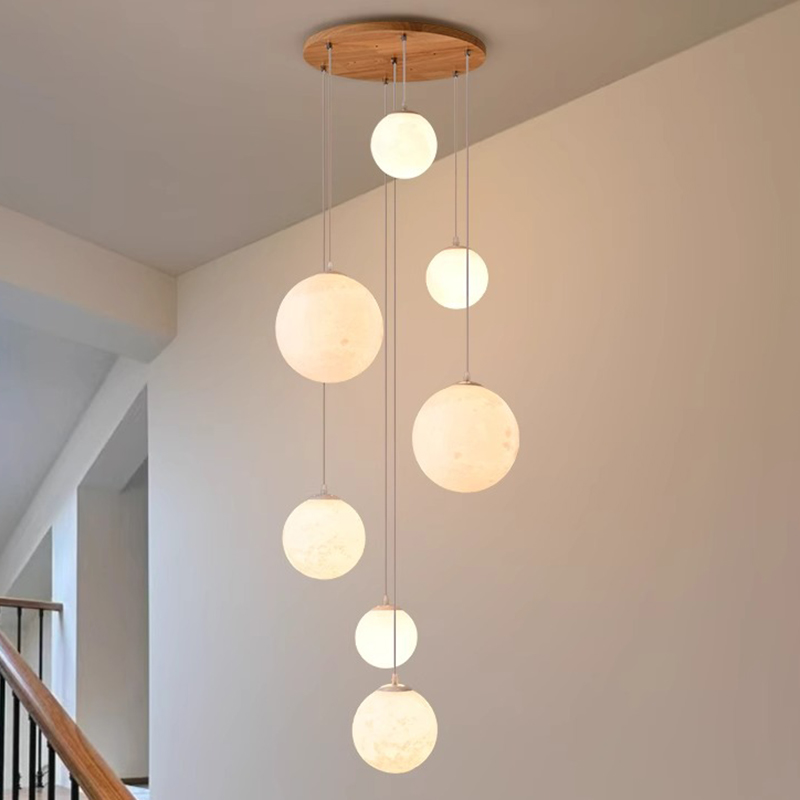 Modern Home Decor LED Lights P - Hanging Moon Lamp recension och pris
