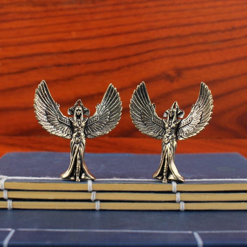 Mini Brass Winged Goddess Figu - Home Decor Egypt recension och pris