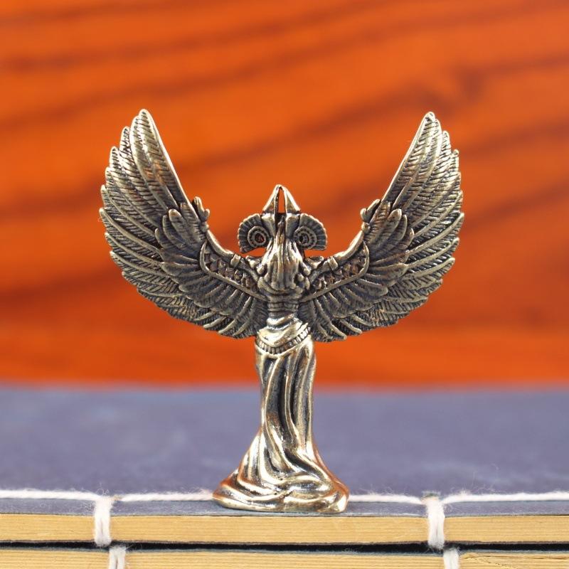 Mini Brass Winged Goddess Figu - Home Decor Egypt recension och pris