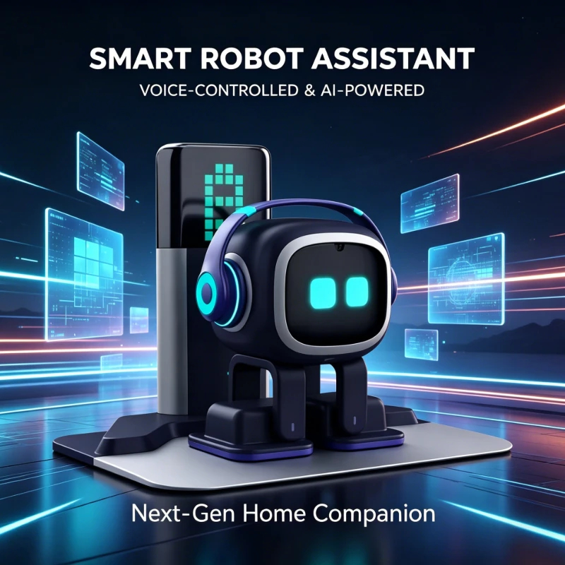 Multi‑Functional EMO AI Robot, - Home Decor Ai Free recension och pris