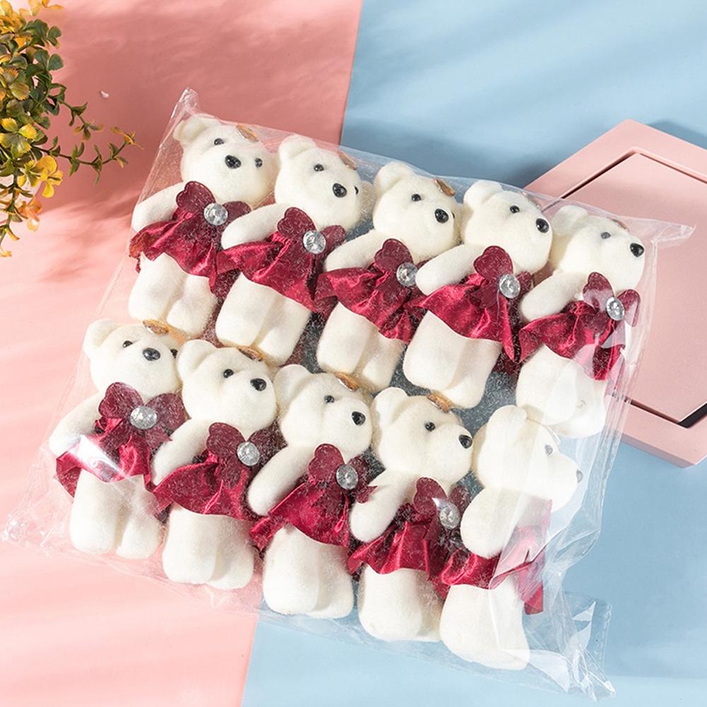 10pcs/Bag Bouquet Bear Ice Cre - Home Decor Flowers recension och pris