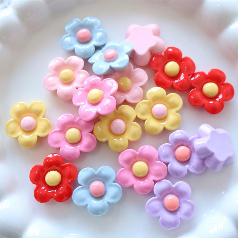 10PCS Shiny 22x22mm Flower Ser - Home Decor Flowers recension och pris