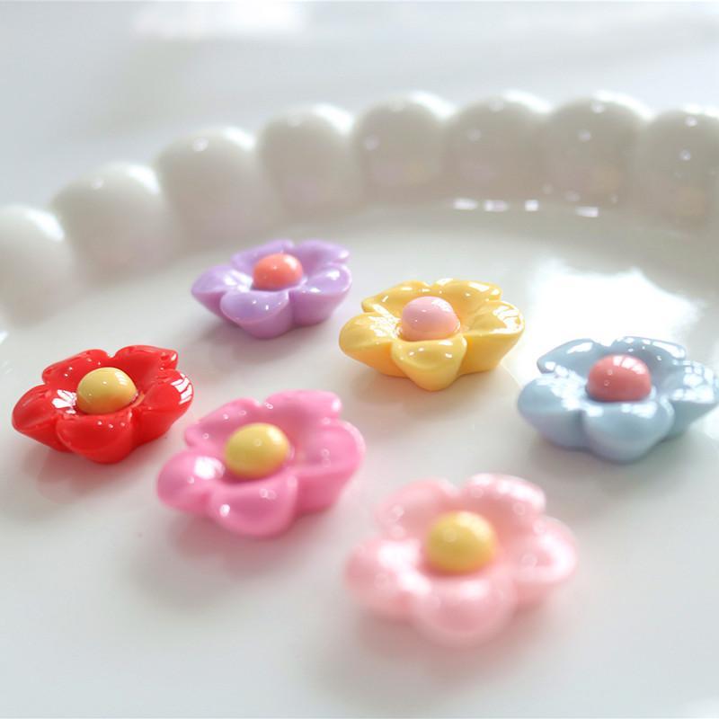 10PCS Shiny 22x22mm Flower Ser - Home Decor Flowers recension och pris