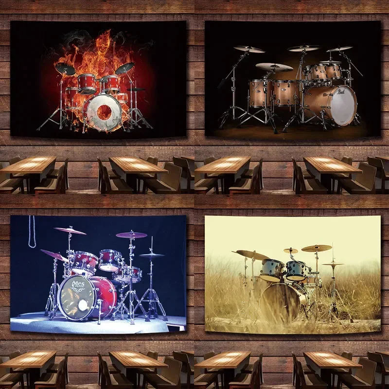 Drum Kit Rock Music Art Poster - Home Decor Ikea recension och pris