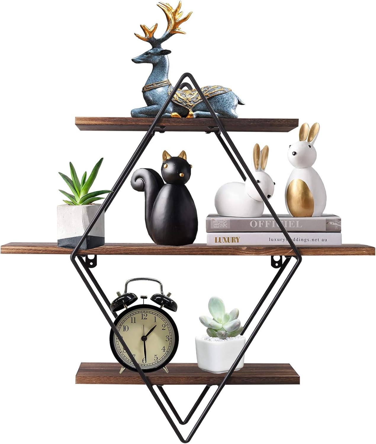 Wall Mounted Rustic Floating S - Home Decor Ikea recension och pris