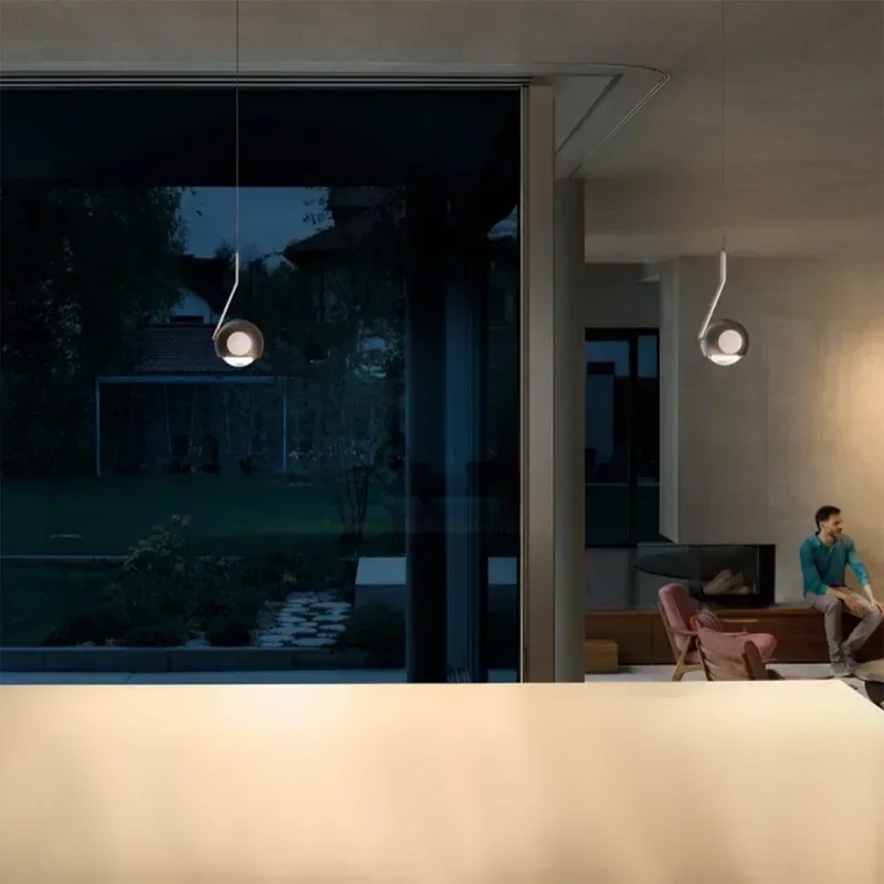 Designer Creative LED Dining T - Hanging Moon Lamp recension och pris