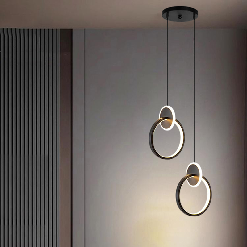 1 PC Modern Home Decor LED Lig - Hanging Moon Lamp recension och pris