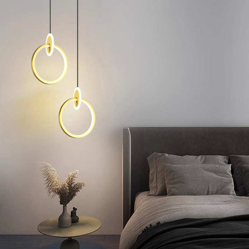 1 PC Modern Home Decor LED Lig - Hanging Moon Lamp recension och pris