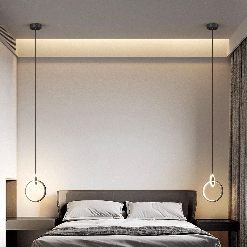 1 PC Modern Home Decor LED Lig - Hanging Moon Lamp recension och pris