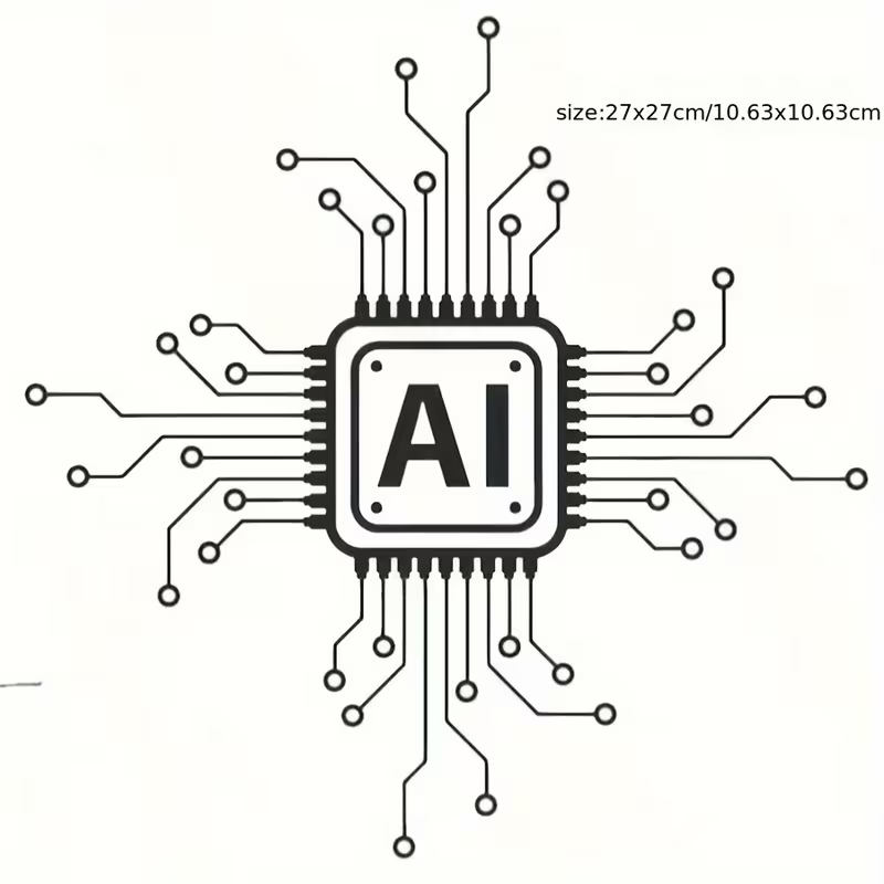 AI Technology Circuit Board Vi - Home Decor Ai Free recension och pris