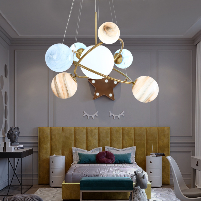 Children's Room Boys And Girls - Hanging Moon Lamp recension och pris