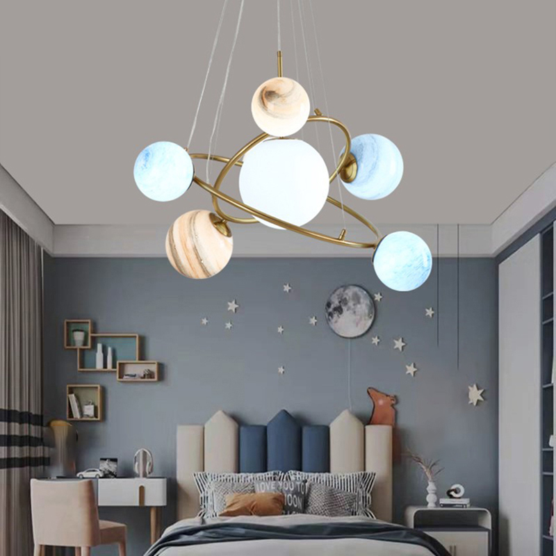 Children's Room Boys And Girls - Hanging Moon Lamp recension och pris