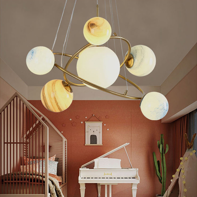 Children's Room Boys And Girls - Hanging Moon Lamp recension och pris