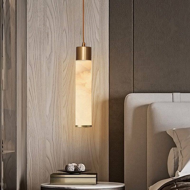 Retro-Style Imitation Marble R - Hanging Moon Lamp recension och pris