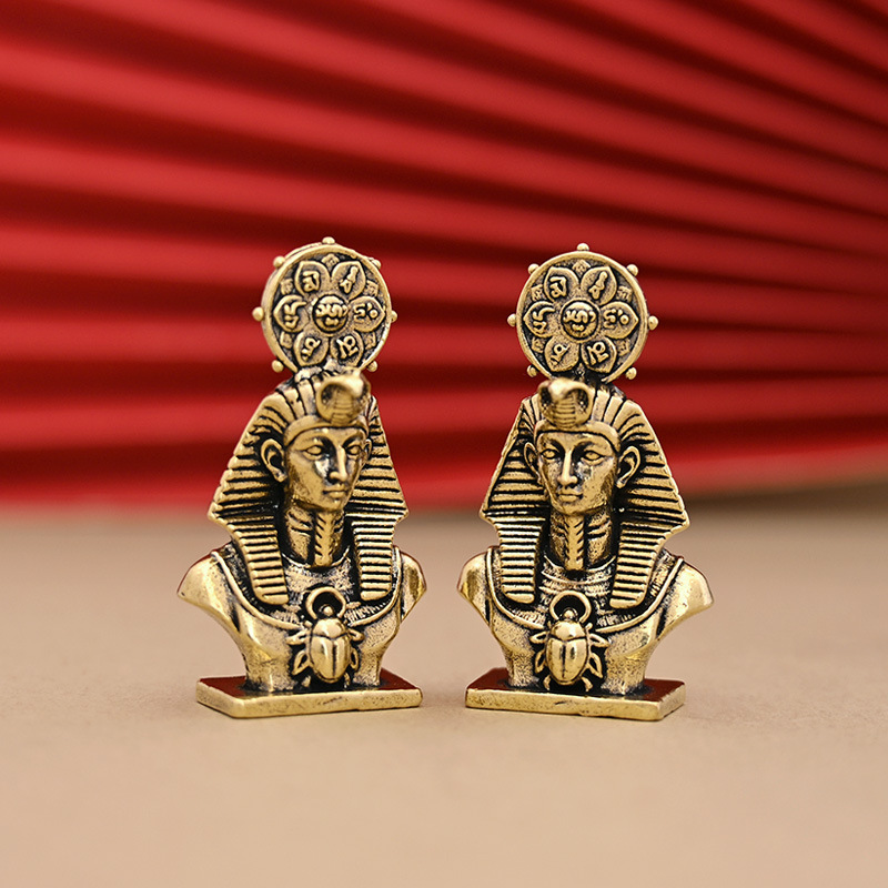 Solid Brass Vintage Mummy Anci - Home Decor Egypt recension och pris