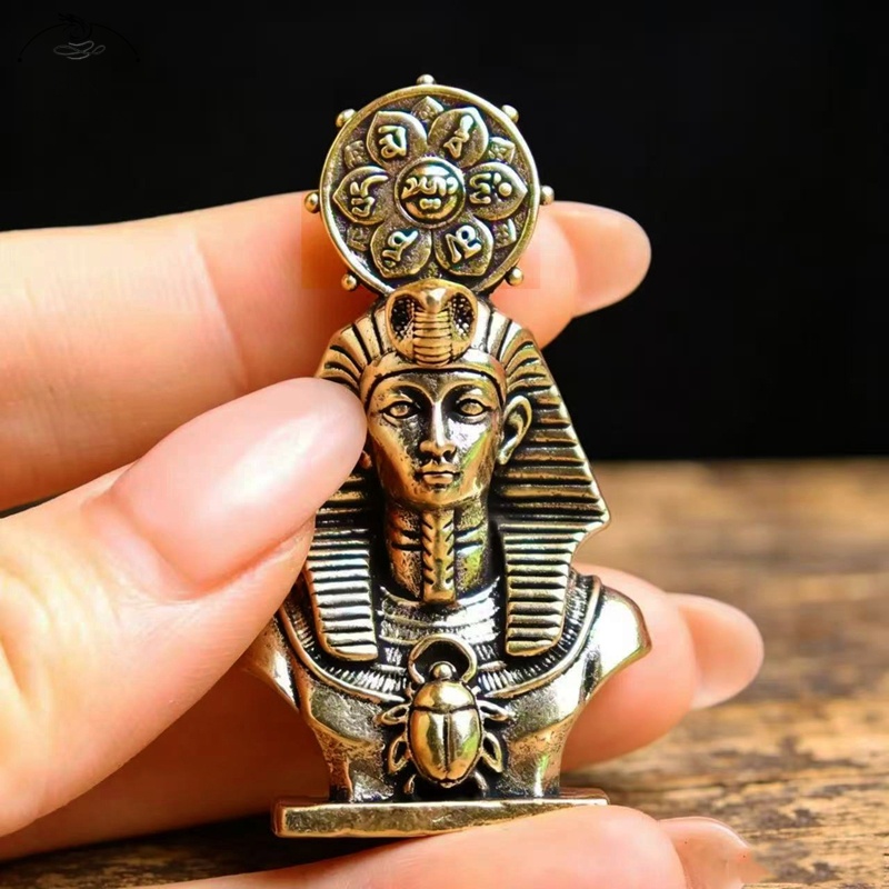 Solid Brass Vintage Mummy Anci - Home Decor Egypt recension och pris