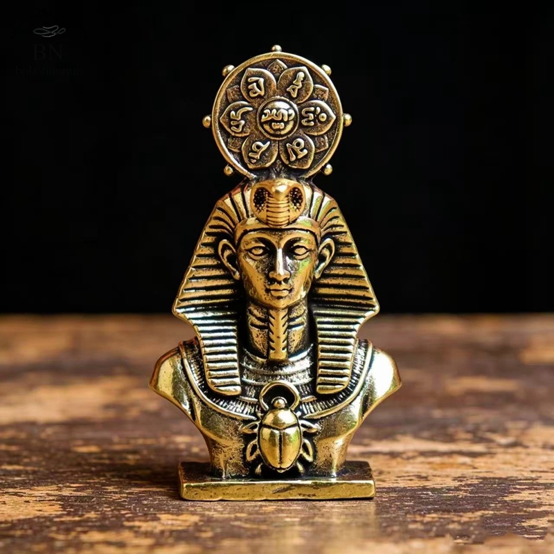 Solid Brass Vintage Mummy Anci - Home Decor Egypt recension och pris