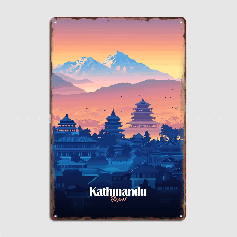 Kathmandu Skyline Travel Scene - Home Decor Kathmandu recension och pris