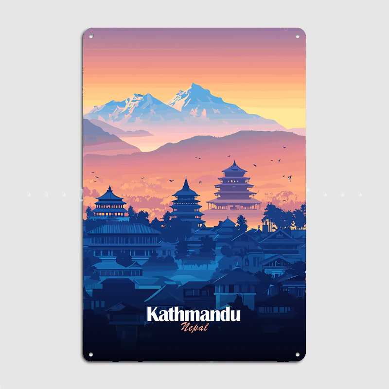 Kathmandu Skyline Travel Scene - Home Decor Kathmandu recension och pris