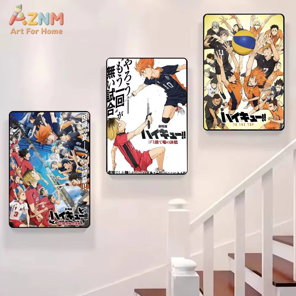 1PC ， H-Haikyuu Hot Anime Post - Geometric Wall Art recension och pris