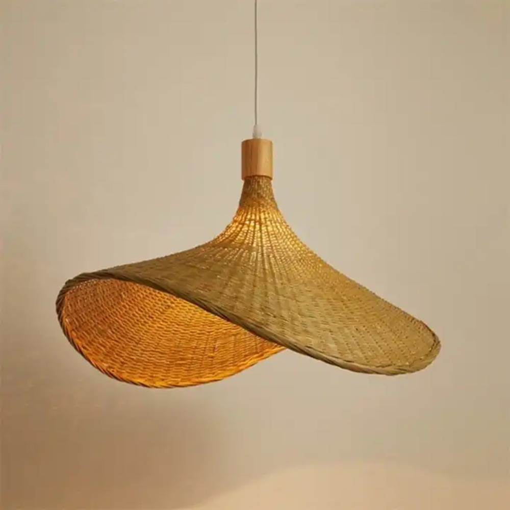 Pendant Light Rattan Hanging L - Hanging Moon Lamp recension och pris
