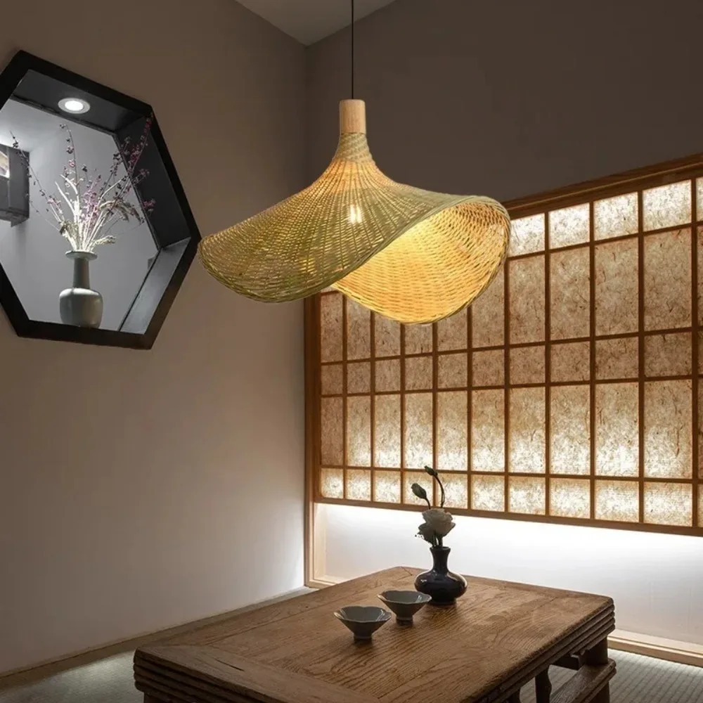 Pendant Light Rattan Hanging L - Hanging Moon Lamp recension och pris